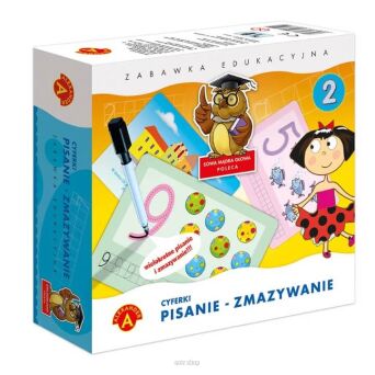 GRA CYFERKI PISANIE ZMAZYWANIE 2 7374