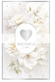 KARTKA ROCZNICA ŚLUBU WYMIENNA CYFRA 5101 NN