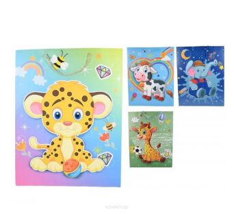 TOREBKA PREZENTOWA ZWIERZĘTA 55X43 CM (12) 1353