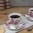 FILIŻANKI ZE SPODKIEM RÓŻE 250 ML 2 SZT 2633 - 2