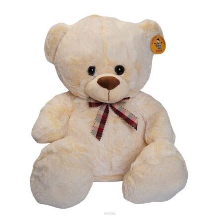PLUSZ MIŚ JASNY KREMOWY XL 45 CM 3155