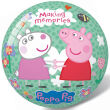 PIŁKA GUMOWA PEPPA ŚWINKA LICENCJA 23 CM 1995 NN - 2