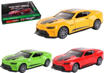 AUTO METAL SPORT Z NAPĘDEM 13X6 CM (12) 9732