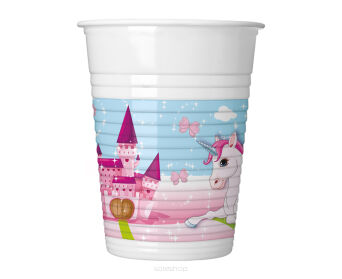 KUBECZKI PLASTIKOWE UNICORN (8) 5491