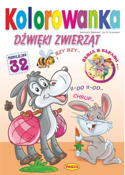 KOLOROWANKA A4 DŹWIĘKI ZWIERZĄT 4433