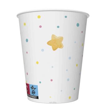 KUBECZKI PAPIER JEDNOROŻEC 250ML (8) 0860