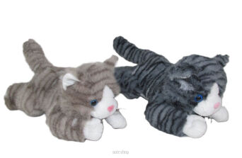 PLUSZ KOT LEŻĄCY Z DŹW. 25 CM 1603