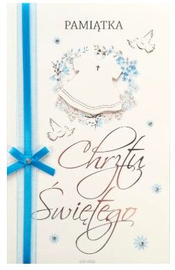 KARTKA PAMIĄTKA CHRZEST ŚW NIEBIESKA 0286 NN