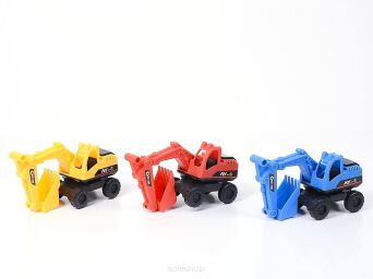AUTO KOPARAKA POJAZD BUDOWLANY 15X10 CM 1700