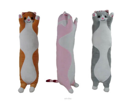 PLUSZ KOT DŁUGI LEŻĄCY 50 CM 3912