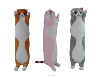 PLUSZ KOT DŁUGI LEŻĄCY 50 CM 3912