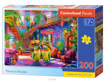 CASTOR PUZZLE 200 PARROTS IN PARADISE 2308