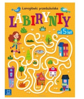 LABIRYNTY ŁAMIGÓWKI PRZEDSZKOLAKA 5+ 1611