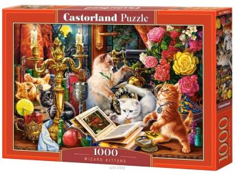 CASTOR PUZZLE 1000 WIZARD KITTENS 4857