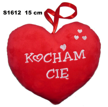 PLUSZ SERCE KOCHAM CIĘ 15 CM 2205