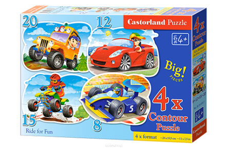 CASTOR PUZZLE 8-12-15-20 RIDE FOR FUN 3057