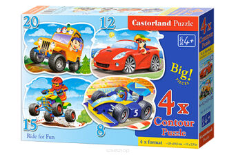 CASTOR PUZZLE 8-12-15-20 RIDE FOR FUN 3057