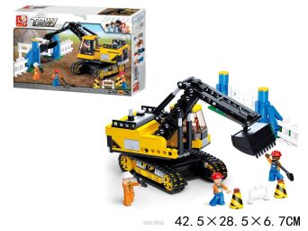 KLOCKI SLUBAN TOWN BUDOWLANE KOPARKA 614 EL. 5206