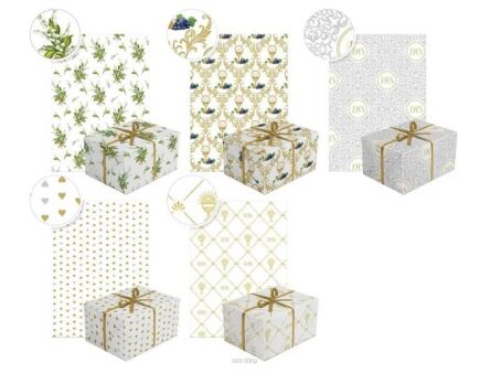 PAPIER OZDOBNY 200x70 KOMUNIA 7404