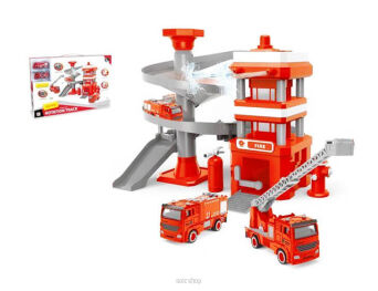 BAZA STRAŻACKA PARKING + 2 AUTA 45X31 CM 7677 NN