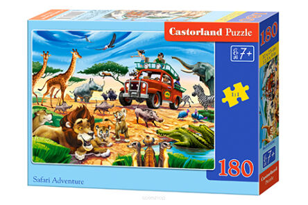 CASTOR PUZZLE 180 SAFARI ADVENTURE 8390