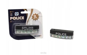 ŚWIATŁA POLICYJNE 7 TRYBÓW ŚWIECENIA 11X10 CM 7460