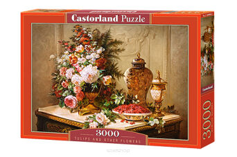 CASTOR PUZZLE 3000 TULIPS AND OTHER FLOWERS 0488