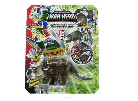 ROBOT DINOZAUR + PISTOLET 21X27 CM CM 3794