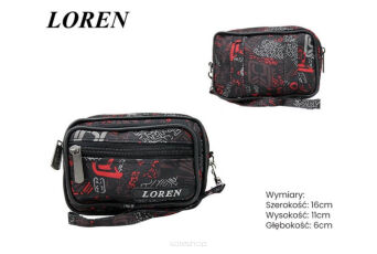 SASZETKA MĘSKA MATERIAŁOWA S02-600D 6625 NN