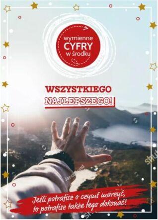 KARTKA URODZINY MĘSKA WYMIENNA CYFRA 7032 NN