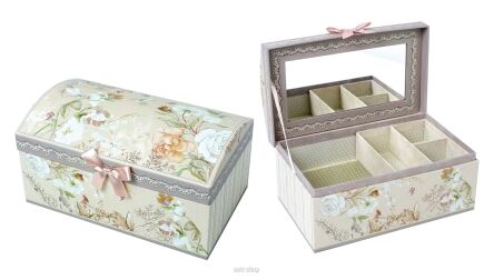 KUFEREK NA BIŻUTERIĘ 22x12x10,5 CM 5733