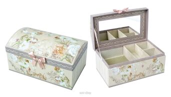 KUFEREK NA BIŻUTERIĘ 22x12x10,5 CM 5733