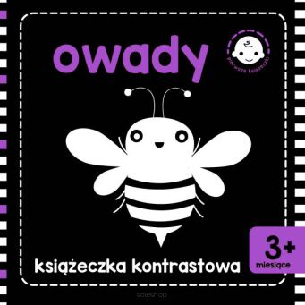 KSIĄŻECZKA KONTRASTOWA OWADY 0842