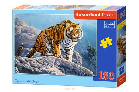 CASTOR PUZZLE 180 TIGER ON THE ROCK 8451