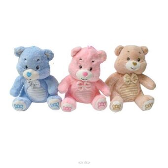 PLUSZ MIŚ Z PASIASTYM BRZUSZKIEM 3 KOL 20 CM 1595