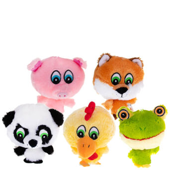 PLUSZ ZWIERZĘTA KULISTE 10 CM 2616