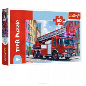 TREFL PUZZLE 60 WÓZ STRAŻACKI 4052 NN
