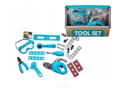 NARZĘDZIA W SKRZYNCE 19 EL. 26X18 CM 1032