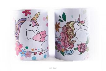 SKARBONKA KONIKI JEDNOROŻCE 12X16 CM 6988