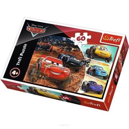 TREFL PUZZLE 60 ZYGZAK Z PRZYJACIÓŁMI CARS 3327 NN