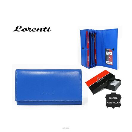 PORTFEL DAMSKI SKÓRZANY RD-13-BAL BLUE NN