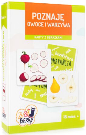 GRA POZNAJ OWOCE I WARZYWA ZU&BERRY 0811