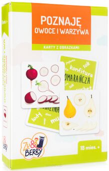 GRA POZNAJ OWOCE I WARZYWA ZU&BERRY 0811