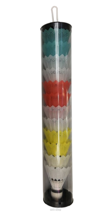 LOTKI DO BADMINTONA W TUBIE 12 SZT 0084