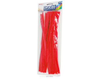 DRUCIKI KREATYWNE CZERWONE 30 CM 40 SZT [12] 0860