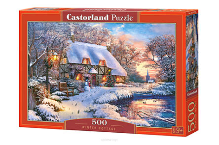 CASTOR PUZZLE 500 WINTER COTTAGE 3278