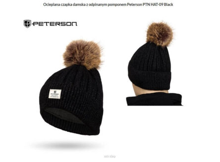 CZAPKA PTN HAT-09 BLACK 7774 NN