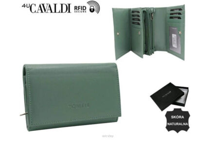 PORTFEL DAMSKI SKÓRA RD-22-GCL TURQUOISE 0924 NN