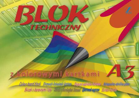 BLOK TECHNICZNY A3 KOLOR KR [10] 0265 NN