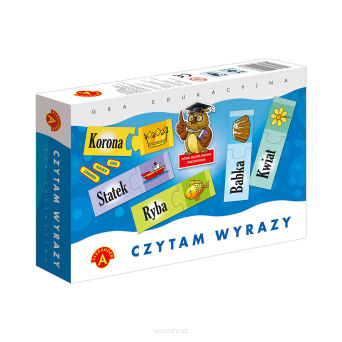 GRA SOWA MĄDRA GŁOWA CZYTAM WYRAZY 4793
